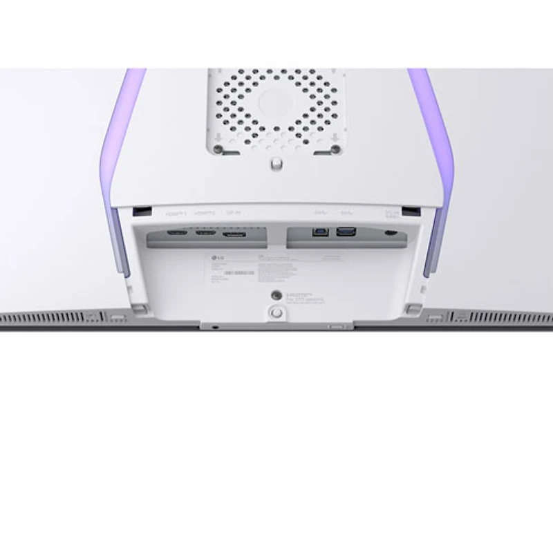 Moniteur de jeu FreeSync G-Sync DELO (UHD 4K 240 Hz, HD intégrale 480 Hz) de 32 po mode double UltraGear de LG avec temps de réponse de 0,03 ms gris à gris - Blanc suprême