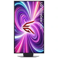 Moniteur de jeu FreeSync G-Sync DELO (UHD 4K 240 Hz ,HD intégrale 480 Hz) de 32 po mode double UltraGear de LG avec temps de réponse de 0,03 ms gris à gris - Gris violet