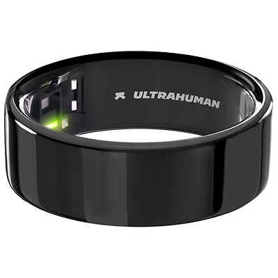 Ultrahuman Ring AIR Smart Ring with Health, Sleep & Fitness - 6-Day Battery - Aster Black
