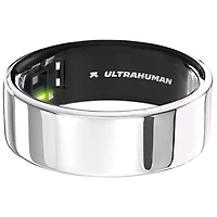 Anneau intelligent pour le sommeil et la mise en forme Ring Air d'Ultrahuman - Taille 7 - Argenté cosmique