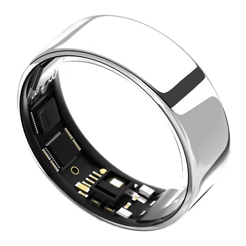Anneau intelligent pour le sommeil et la mise en forme Ring Air d'Ultrahuman - Taille 7 - Argenté cosmique