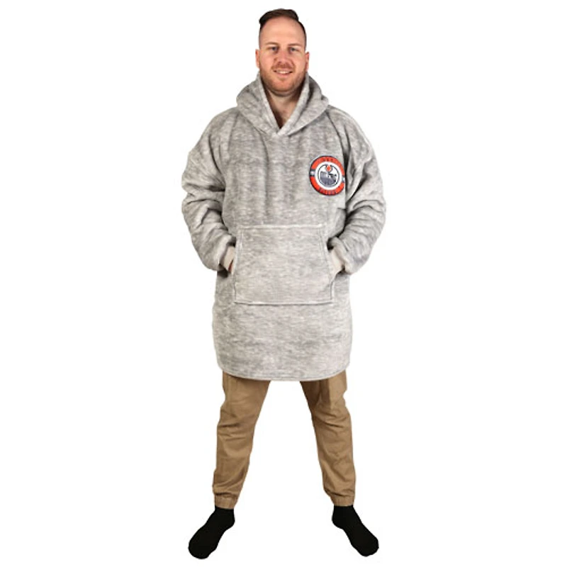 NHL Game Time Hooded Blanket - 31.5" x 44" - Edmonton Oilers