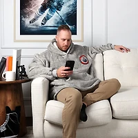 NHL Game Time Hooded Blanket - 31.5" x 44" - Edmonton Oilers