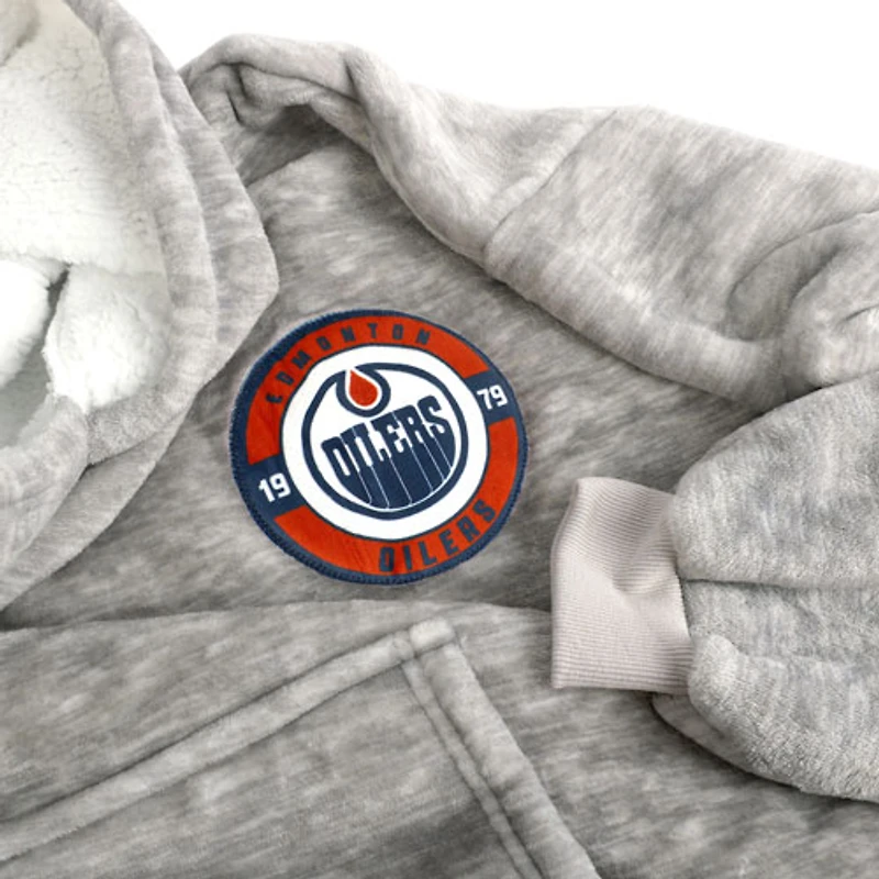 NHL Game Time Hooded Blanket - 31.5" x 44" - Edmonton Oilers