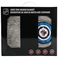 Jeté à capuchon Jour de match de la LNH - 31,5 x 44 po - Jets de Winnipeg