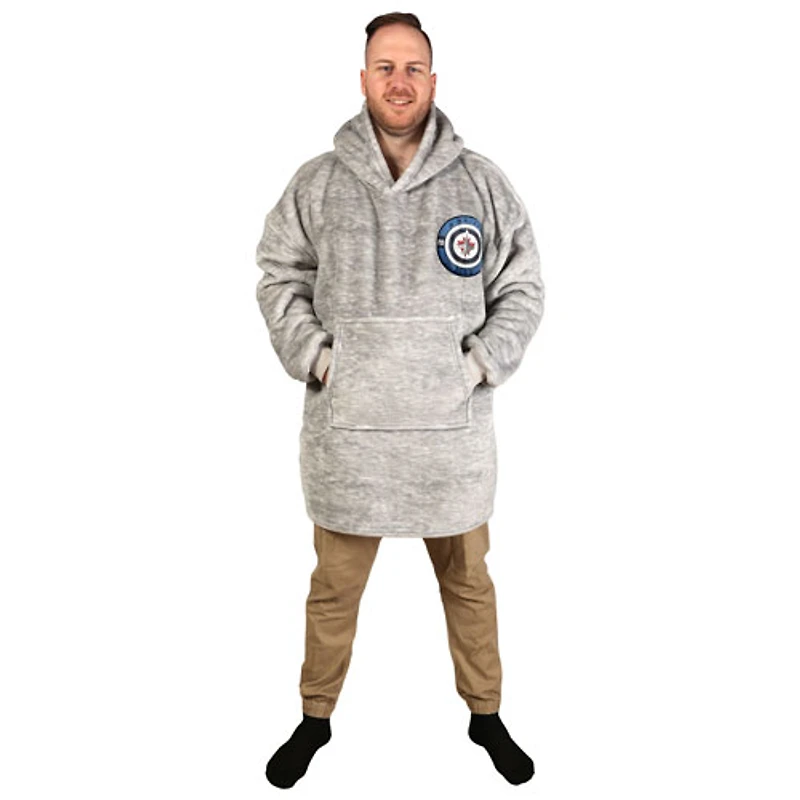 Jeté à capuchon Jour de match de la LNH - 31,5 x 44 po - Jets de Winnipeg