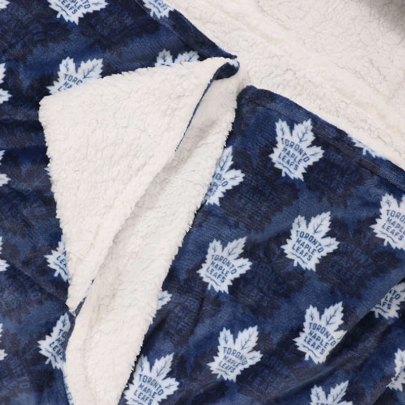Jeté à capuchon de la LNH - 50 x 70 po - Maple Leafs de Toronto