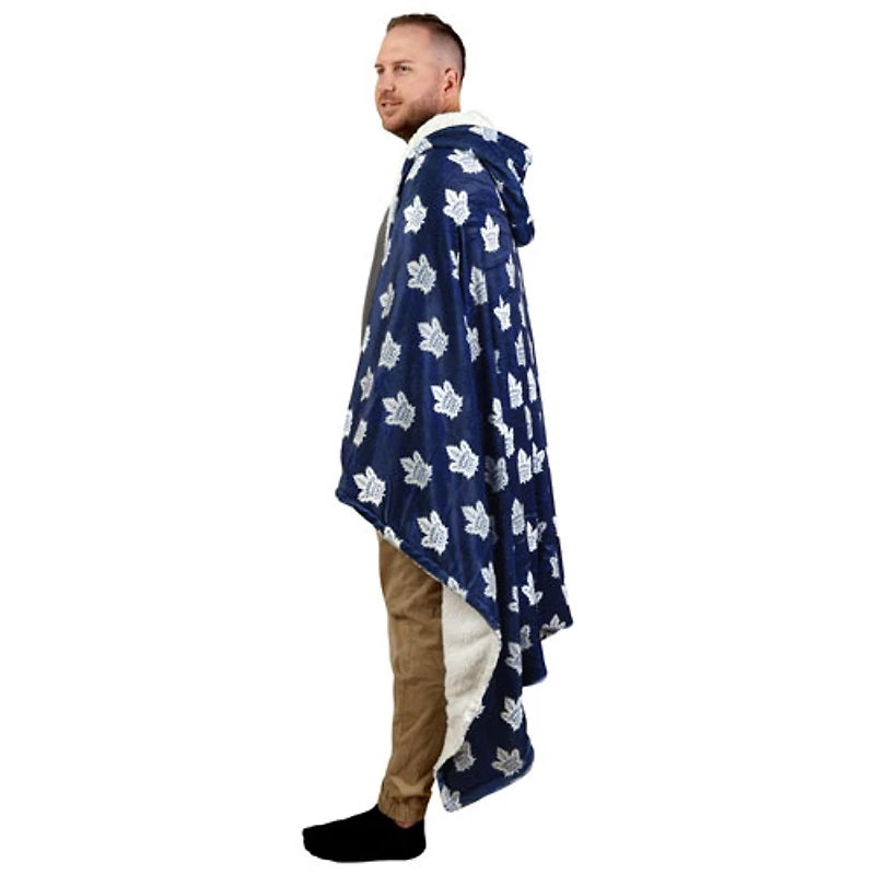 Jeté à capuchon de la LNH - 50 x 70 po - Maple Leafs de Toronto