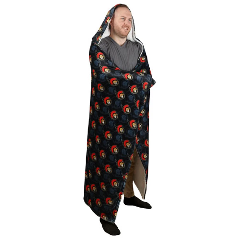 NHL Hooded Throw Blanket - 50" x 70