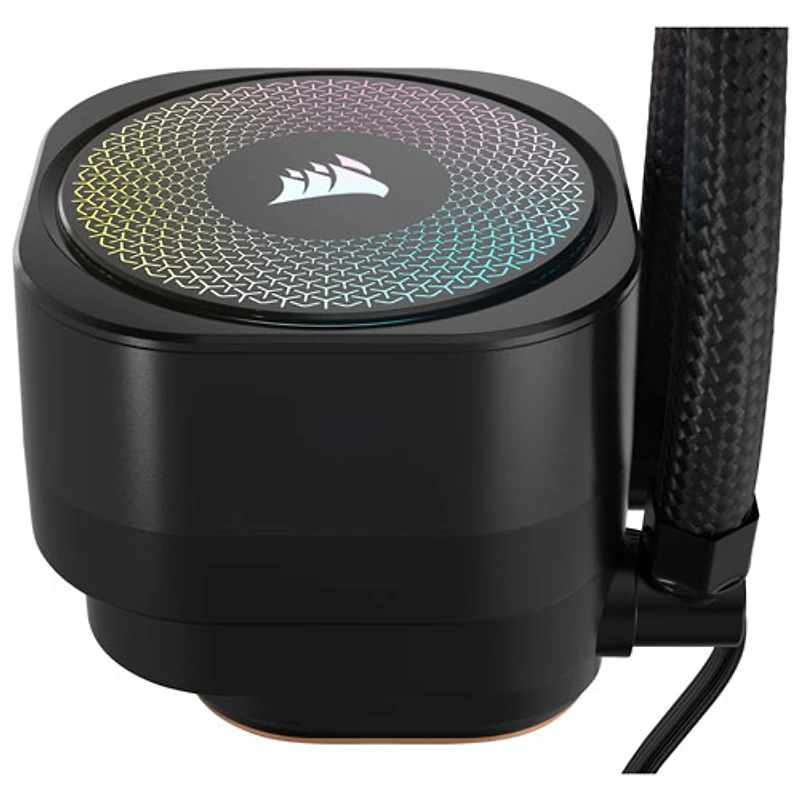 Système de refroidissement liquide pour processeur Nautilus 240 RS ARGB 120 mm de Corsair - Noir