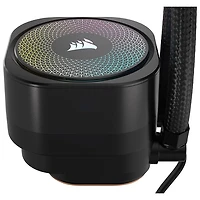Système de refroidissement liquide pour processeur Nautilus 240 RS ARGB 120 mm de Corsair - Noir