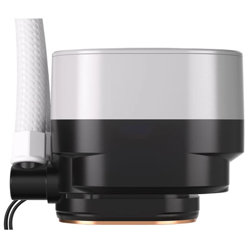 Système de refroidissement liquide pour processeur Nautilus 240 RS ARGB 120 mm de Corsair - Blanc