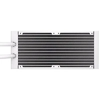 Système de refroidissement liquide pour processeur Nautilus 240 RS ARGB 120 mm de Corsair - Blanc
