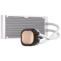 Système de refroidissement liquide pour processeur Nautilus 240 RS ARGB 120 mm de Corsair - Blanc