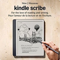 Amazon Kindle Scribe 64GB 10.2" Digital eReader with Touchscreen & Premium Pen (C4A6T4) - Tungsten