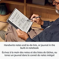 Liseuse numérique 32 Go 10,2 po Kindle Scribe d'Amazon avec écran tactile et stylet Premium (C4A6T4) - Tungstène