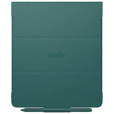 Amazon Kindle Scribe Fabric Folio Cover with Magnetic Attachment - Jade