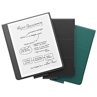 Étui folio en tissu pour Kindle Scribe d'Amazon avec attache magnétique - Jade