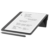 Amazon Kindle Scribe Fabric Folio Cover with Magnetic Attachment - Black
