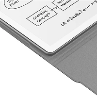 Amazon Kindle Scribe Fabric Folio Cover with Magnetic Attachment - Black
