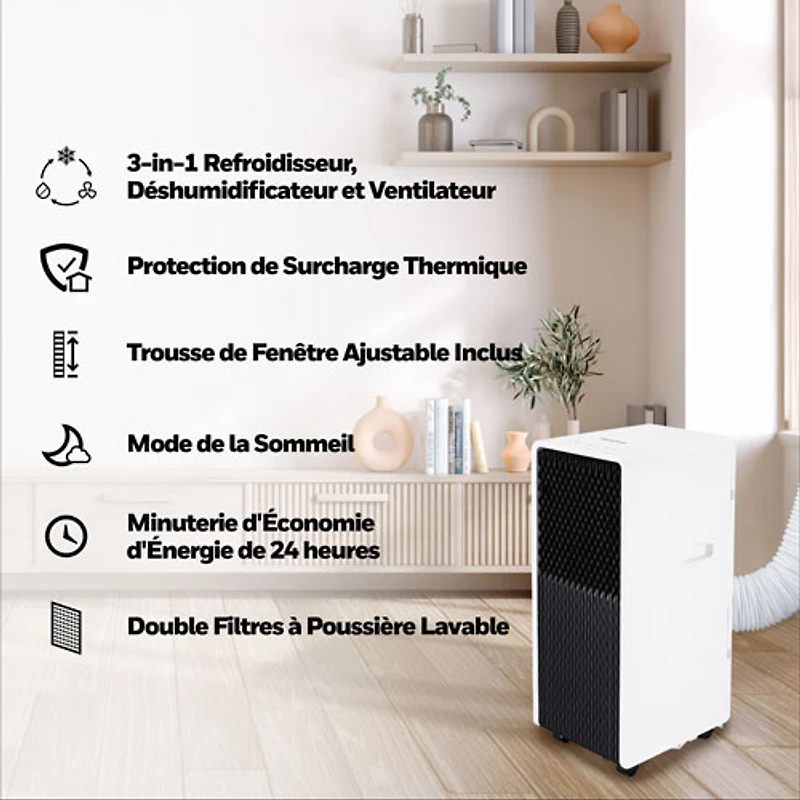 Climatiseur portatif intelligent avec Wi-Fi de Honeywell