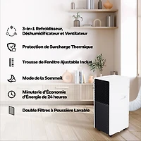 Climatiseur portatif intelligent avec Wi-Fi de Honeywell