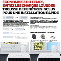 Climatiseur portatif intelligent avec Wi-Fi de Honeywell