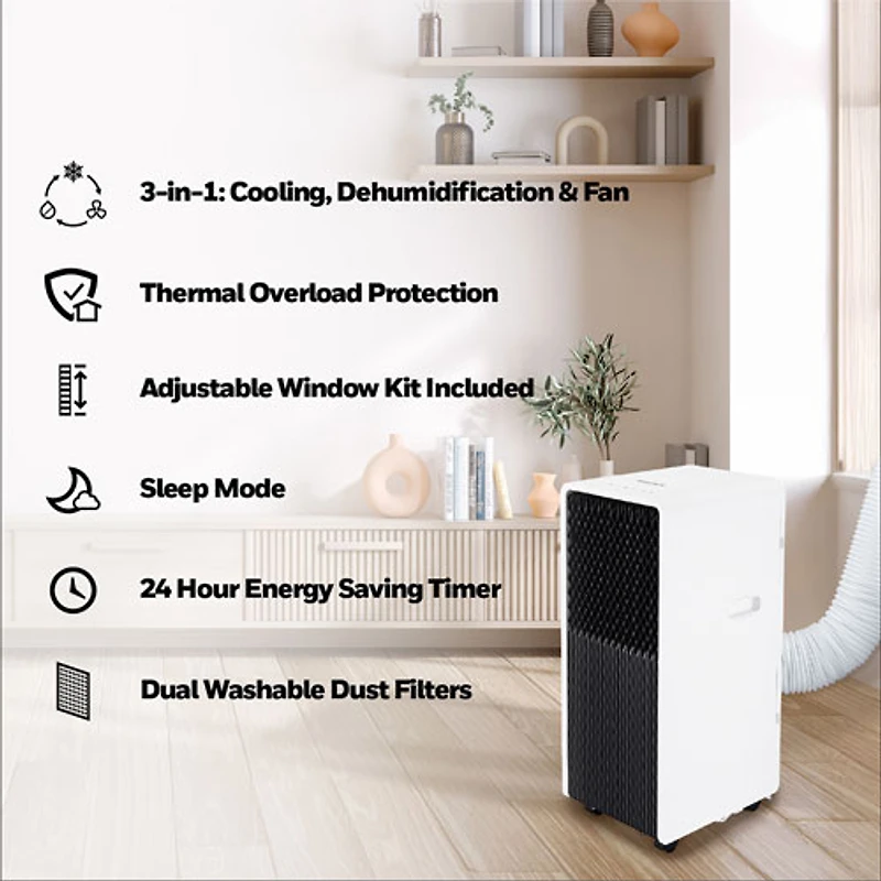Climatiseur portatif intelligent avec Wi-Fi de Honeywell