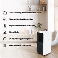 Honeywell Smart Portable Air Conditioner with Wi-Fi - 11000 BTU (8,000 BTU SACC)