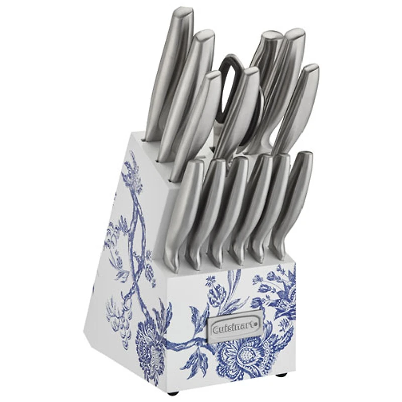 Porte-couteau 15 pièces en acier allemand Caskata de Cuisinart (C77SS-15PKCAC)