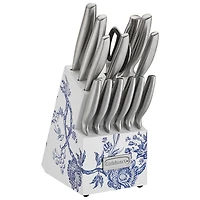 Porte-couteau 15 pièces en acier allemand Caskata de Cuisinart (C77SS-15PKCAC)