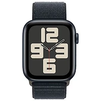 Apple Watch SE (GPS + cellulaire) avec boîtier de 44 mm en aluminium minuit et bracelet sport minuit par Koodo - Paiement Balance mensuel
