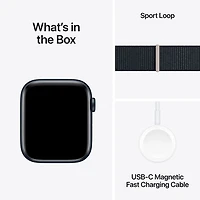 Apple Watch SE (GPS + cellulaire) avec boîtier de 44 mm en aluminium minuit et bracelet sport minuit par Koodo - Paiement Balance mensuel