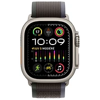 Koodo Apple Watch Ultra 2 (GPS + Cellular) 49mm Titanium Case with Blue Black Trail Loop - Medium / Large 145-220mm - Monthly Tab Payment