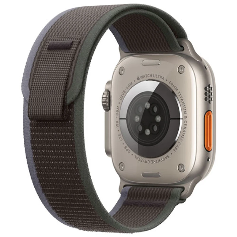 Koodo Apple Watch Ultra 2 (GPS + Cellular) 49mm Titanium Case with Blue Black Trail Loop - Medium / Large 145-220mm - Monthly Tab Payment
