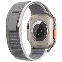 Koodo Apple Watch Ultra 2 (GPS + Cellular) 49mm Titanium Case with Green Grey Trail Loop - Small / Medium 130-180mm - Monthly Tab Payment