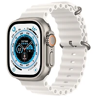 Koodo Apple Watch Ultra (GPS + Cellular) 49mm Titanium Case with Ocean Band