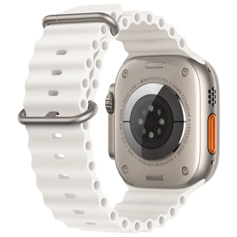 Koodo Apple Watch Ultra (GPS + Cellular) 49mm Titanium Case with Ocean Band