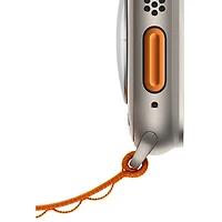 Apple Watch Ultra (GPS + cellulaire) avec boîtier de 49 mm en titane et bracelet alpin orange par Koodo - Grand - Paiement Balance mensuel
