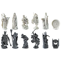 Jeu d'échecs The Noble Collection : Échiquier Le Seigneur des Anneaux - Bataille de la Terre du Milieu