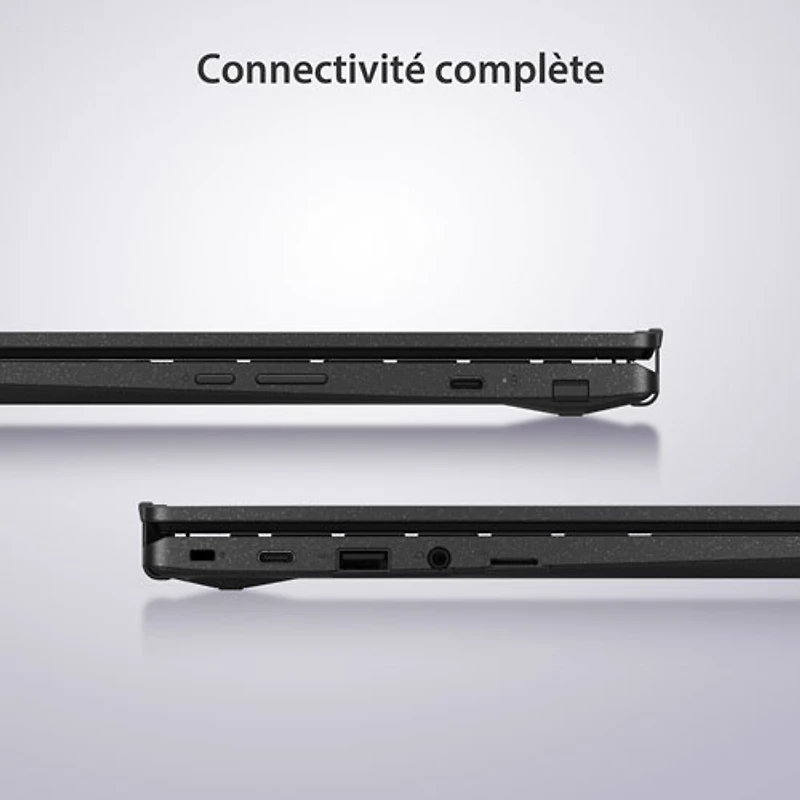 Chromebook 2-en-1 à écran tactile de 14 po CM14 Flip d'ASUS avec 3 mois de forfait Google AI Pro (Kompanio 520 de MediaTek/RAM 8 Go/SSD 128 Go)