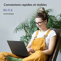 Chromebook 2-en-1 à écran tactile de 14 po CM14 Flip d'ASUS avec 3 mois de forfait Google AI Pro (Kompanio 520 de MediaTek/RAM 8 Go/SSD 128 Go)