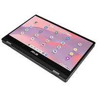 Chromebook 2-en-1 à écran tactile de 14 po CM14 Flip d'ASUS avec 3 mois de forfait Google AI Pro (Kompanio 520 de MediaTek/RAM 8 Go/SSD 128 Go)