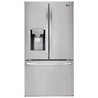 Open Box - LG 36" 26.2 Cu Ft French Door Refrigerator (LFXS26973S) -Smudge Resistant SS - Perfect Condition