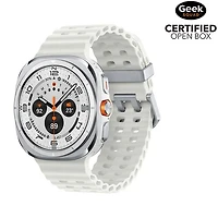 Open Box - Samsung Galaxy Watch Ultra (GPS + LTE) 47mm Smartwatch - 2024 - Titanium White