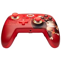 Manette avec fil optimisée de PowerA pour Nintendo Switch - Donkey Kong Flex
