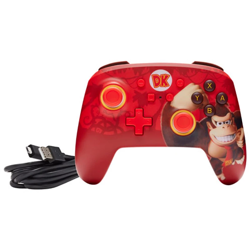 PowerA Enhanced Wired Controller for Nintendo Switch - Donkey Kong Flex