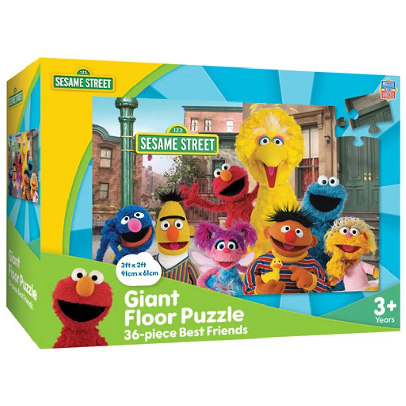 Sesame Street: Best Friends - Casse-tête de plancher géant de 36 pièces