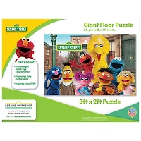 Sesame Street: Best Friends - Casse-tête de plancher géant de 36 pièces