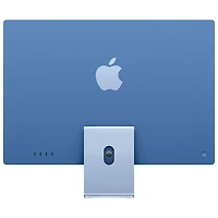 Apple iMac 24" (Fall 2024) - Blue (Apple M4 Chip / 10-Core GPU / 16GB RAM / 256GB SSD) - French
